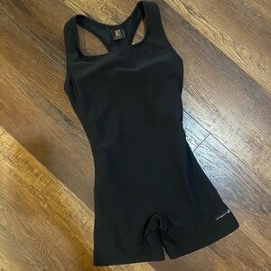 Nike Black Athletic Bodysuit